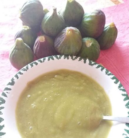 Fig sauce I made the other day - excellent baby food