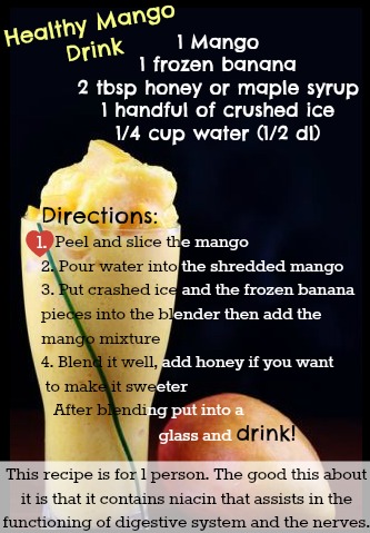 Mango Drink for Kids